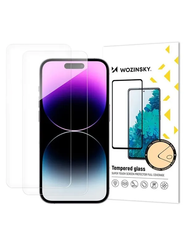Wozinsky Set of 2  Tempered Glass for iPhone 17 Pro Max / 16 Pro Max