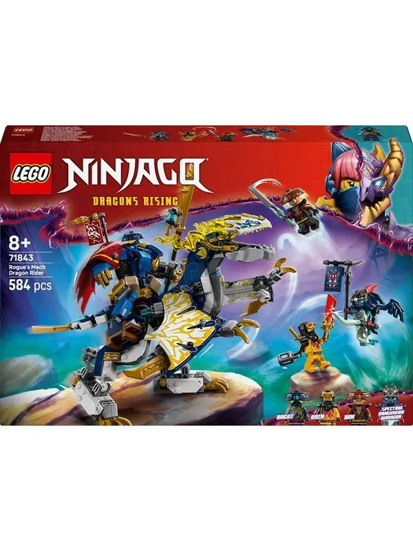 LEGO Ninjago 71843 Rogues robotdragerytter
