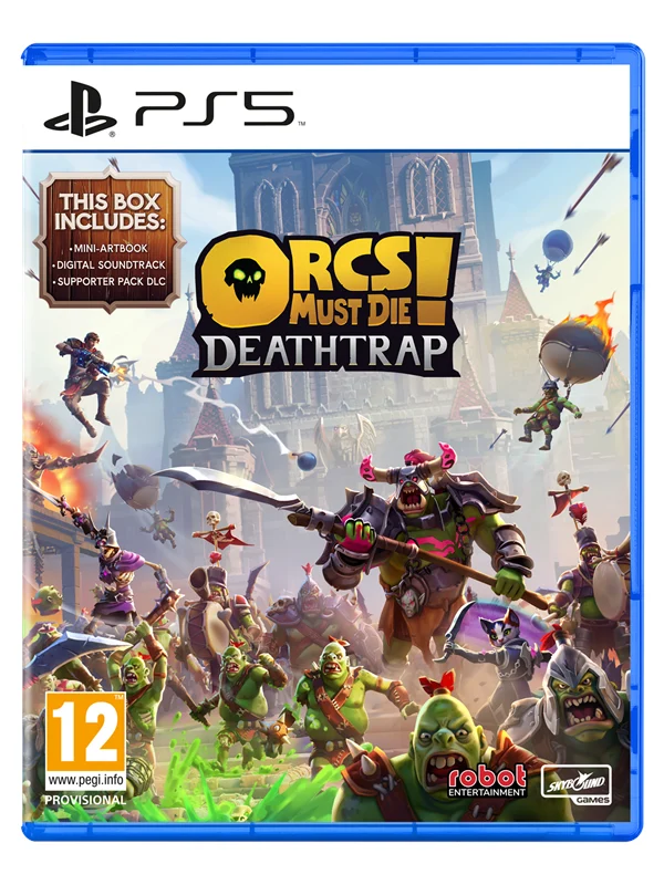Orcs Must Die! - Deathtrap - Sony PlayStation 5 - Sanntidsstrategi