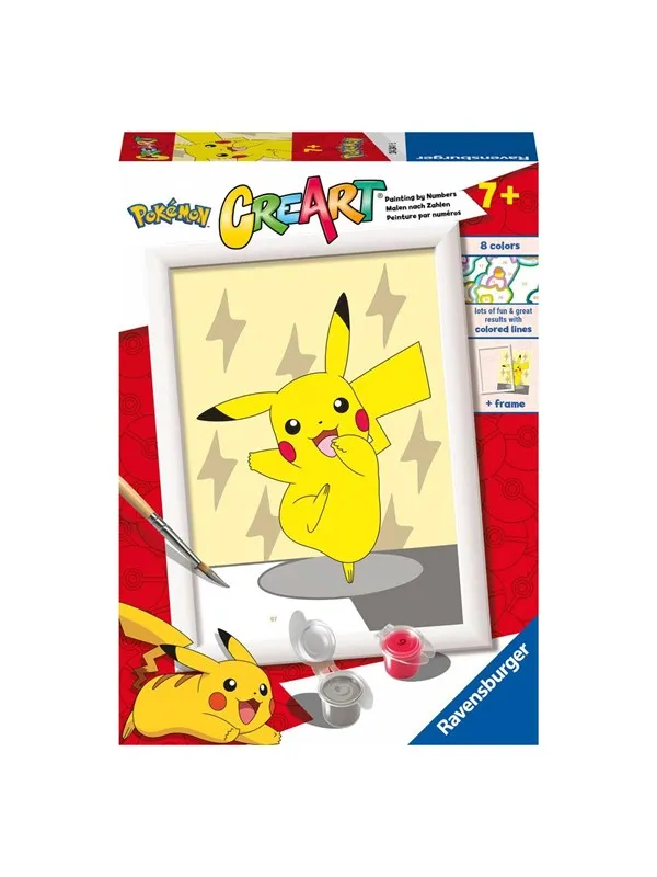 Ravensburger CreArt Painting by Numbers - Pikachu Pose