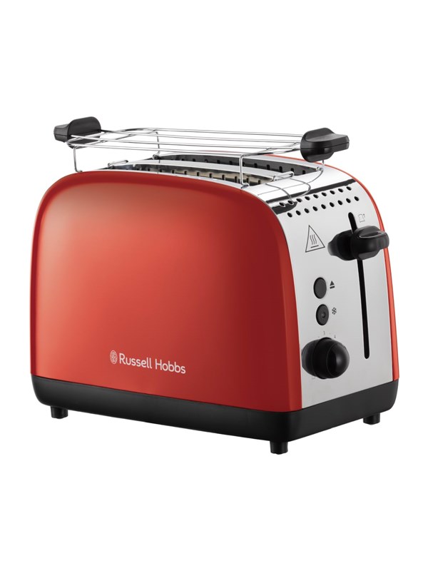 Russell Hobbs Brødrister Colours Plus 2S Toaster Red - 26554-56
