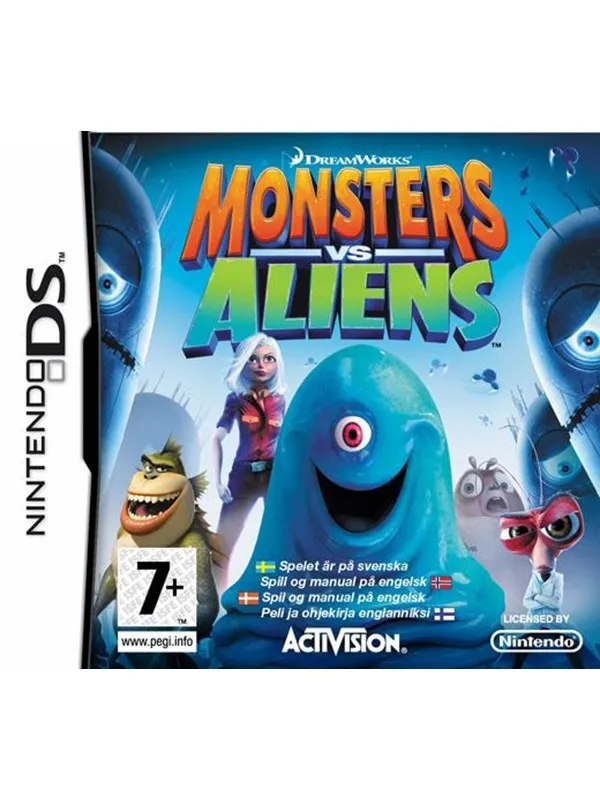 Monsters vs. Aliens - Nintendo DS - Action