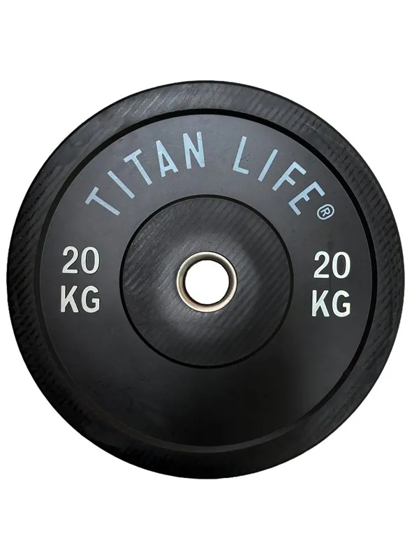 TITAN LIFE PRO Bumper Plate Rubber 20 kg