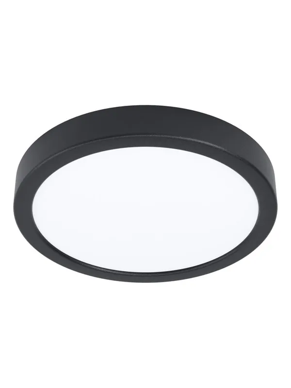 EGLO FUEVA 6 PLAFOND Ø210 CCT 11.5W 1550LM SVART