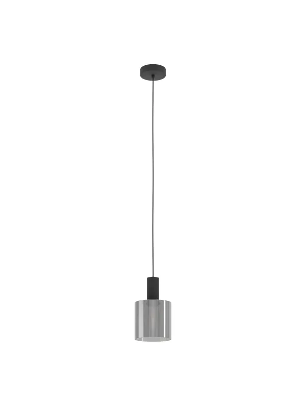 EGLO GOROSIBA pendant black/transparent