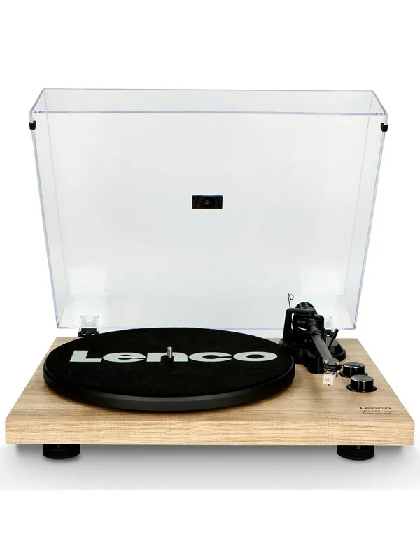 Lenco LBT-188PI - Record Player with Bluetooth® transmission wood - Pine - Platespiller Beige