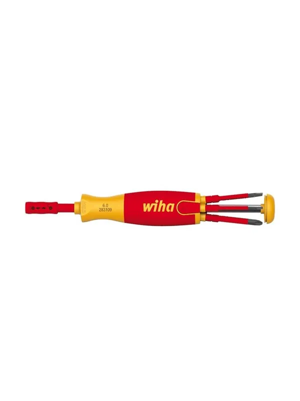 Wiha screwdriver with bit magazine liftup electric
