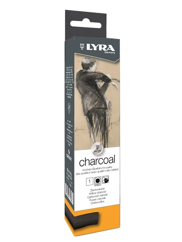Lyra Charcoal Chunky 15-20mm Box 1 pcs