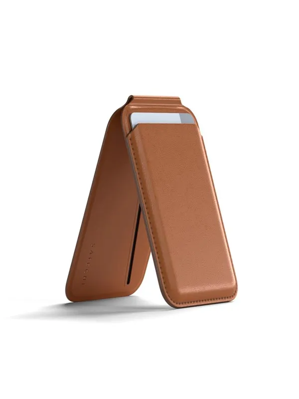 Satechi Magnetic Wallet Stand - Brown