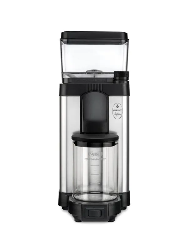 Moccamaster Kaffekvern, polert sølv
