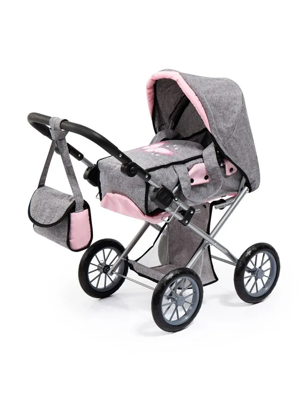 Bayer Design Doll's Pram City Star Grey (13633AA)