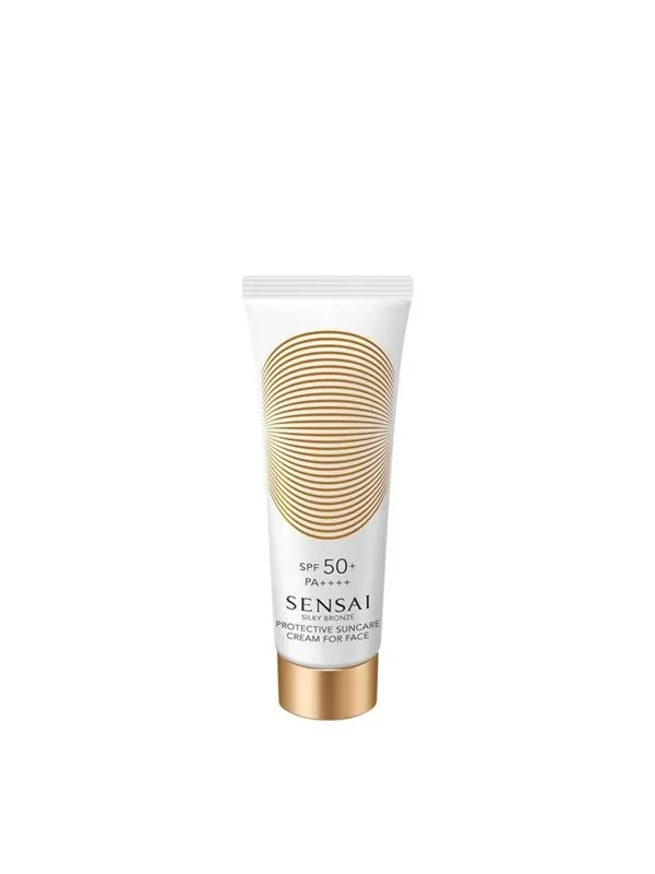 Sensai Silky Bronze Protective Suncare Cream For Face after sun care
