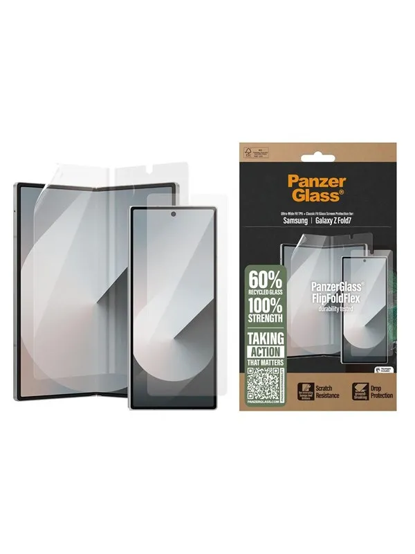 PanzerGlass Screen Protector Samsung Galaxy Z Fold7 | Glass & Film
