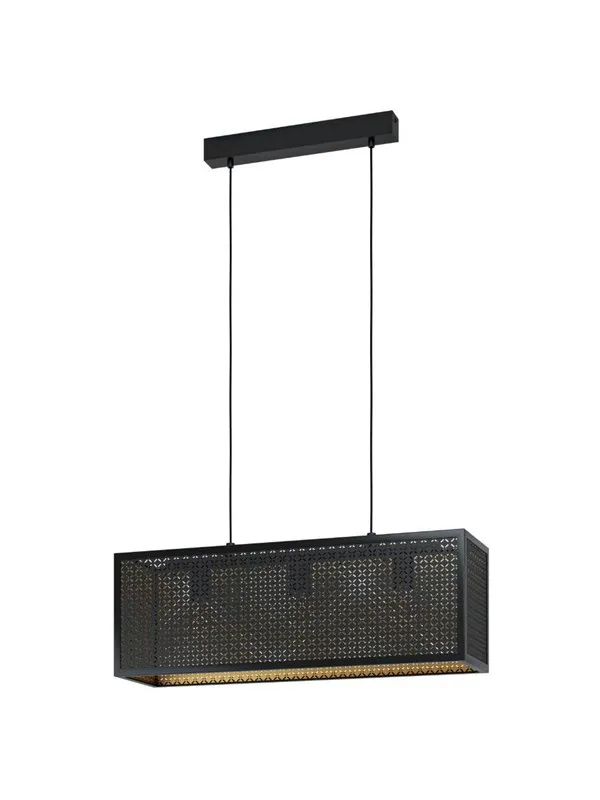 EGLO SALLICANO pendant lamp black/gold