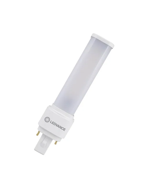 Osram LED-lyspære Dulux D 7W/840 (18W) EM+230V G24d-2