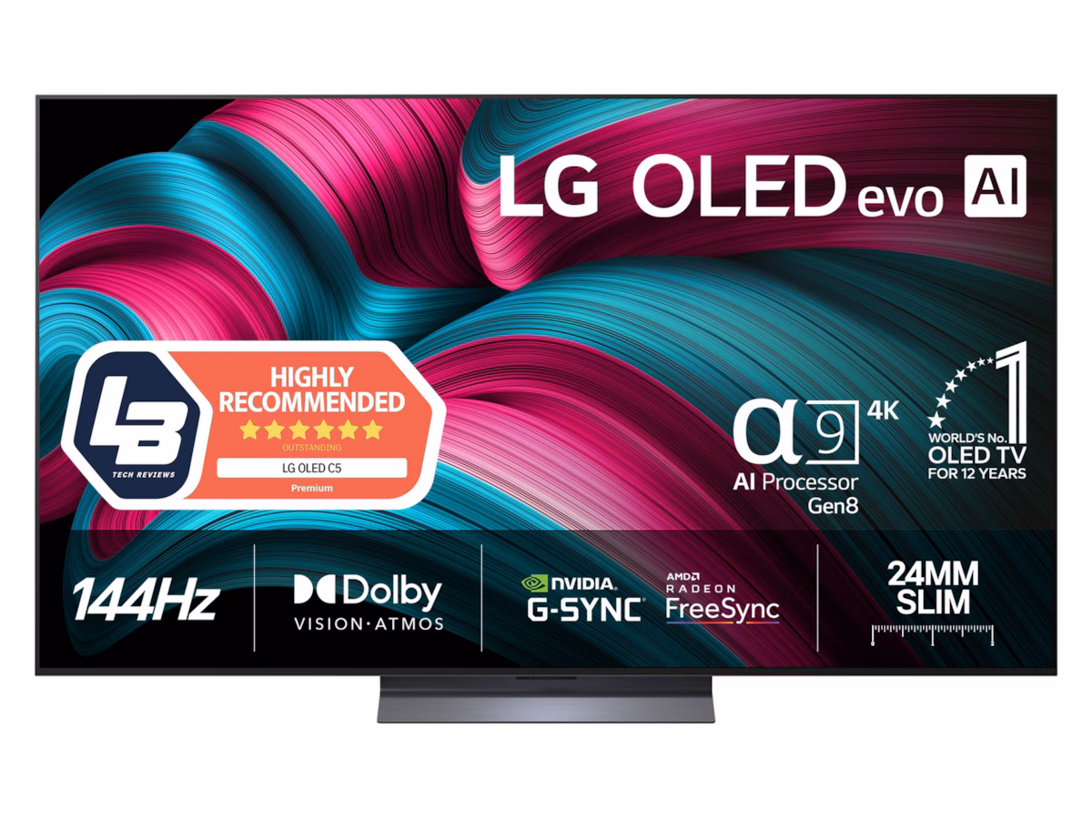 LG 77" C5 AI 4K OLED Smart TV (2025)