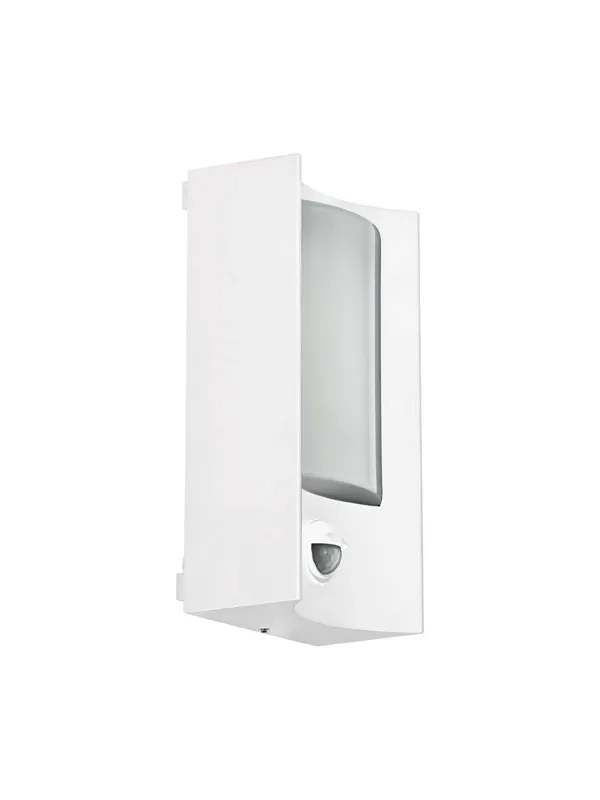 EGLO CASILDA UTENDØRS VEGGSENSOR 660LM IP44 HVIT