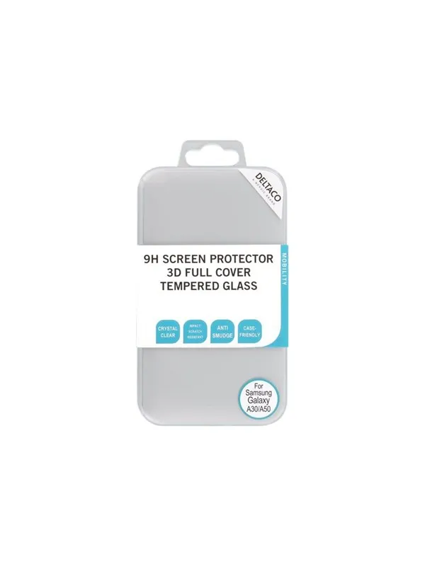 Deltaco screen protector Galaxy A30/A50 2.5D ful