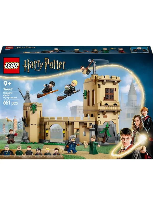 LEGO Harry Potter 76447 Galtvortborgen: Timer i flygning