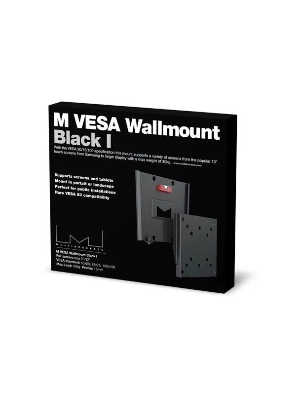 Multibrackets M VESA Wallmount Black I 50x50 75x75 100x100