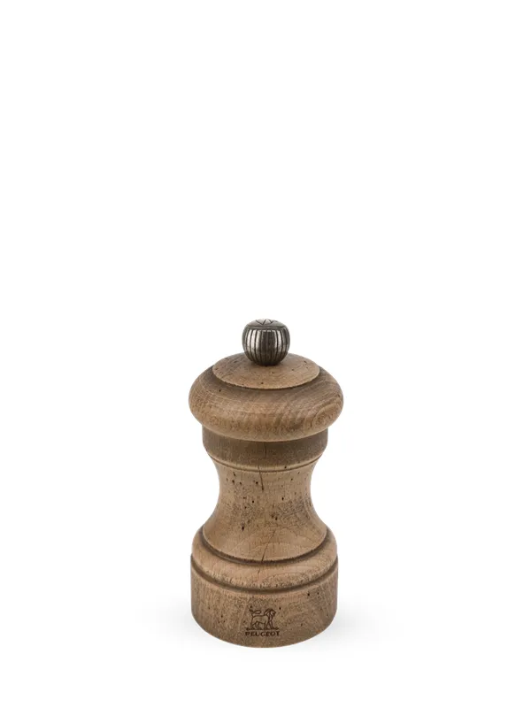 Peugeot Bistro Antique pepper Grinder Wood Matte Antique 10 cm