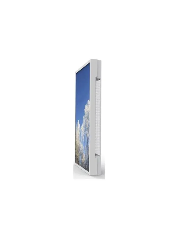 HI-ND enclosure - landscape/portrait - for flat panel - outdoor casing for Samsung - white - Max - recommended for 46"