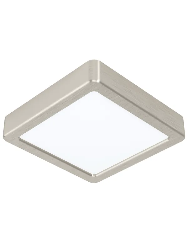 EGLO FUEVA 5 ceiling lamp 210x210 mm 4000K brushed steel