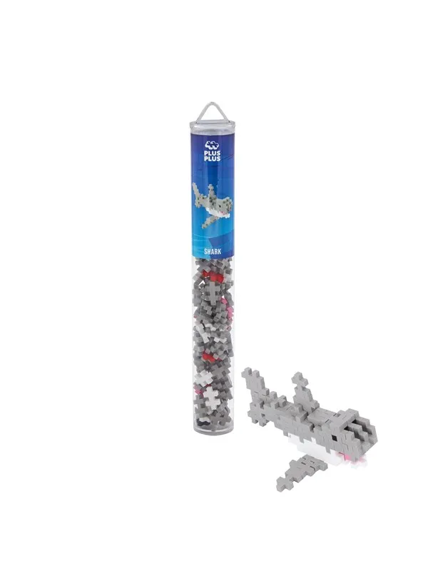 Plus-Plus Shark Tube 100 pcs