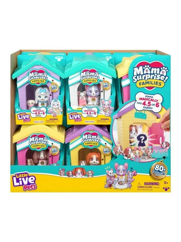 Little Live Pets MAMA SURPRISE FAM MAMAS HOUSE CDU