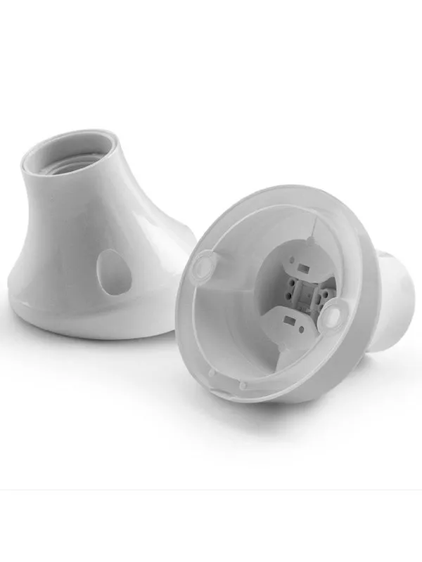 Teknisk Belysnings Industri E27 spot light with inclined white base