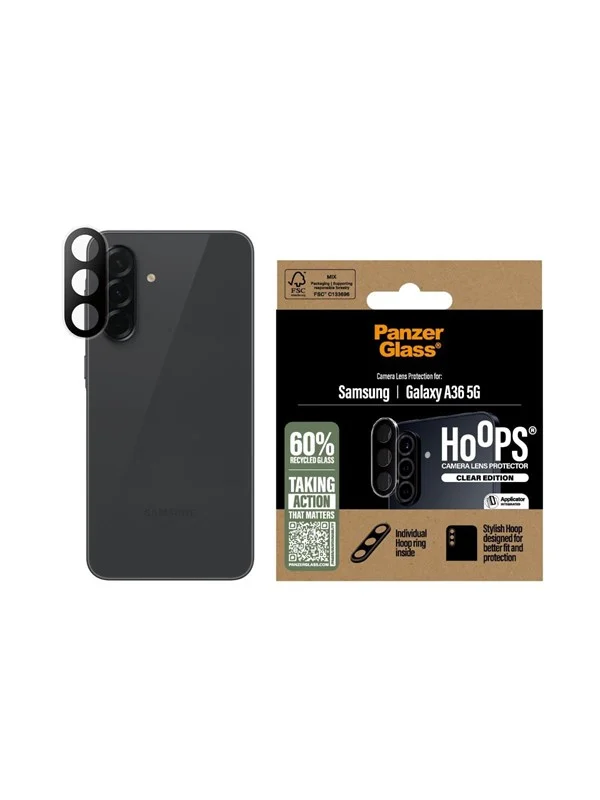 PanzerGlass Hoops™ Transparent Lens Protector Samsung Galaxy A36 5G