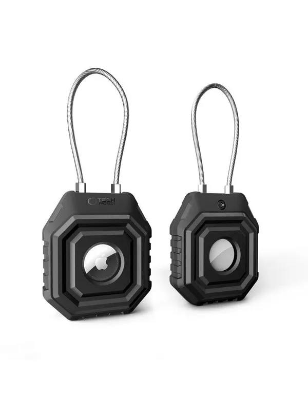 Tech-Protect Kevlar Seal Case for Apple AirTag 1 / 2 - Black