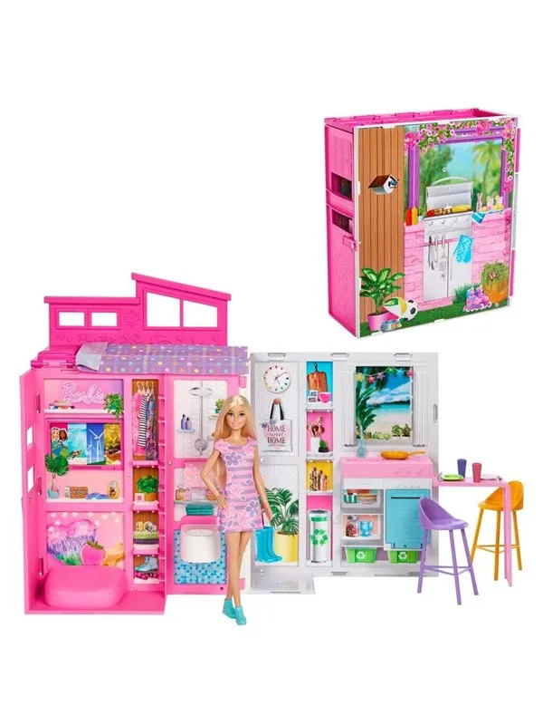 Barbie Getaway Dukkehus & Dukke
