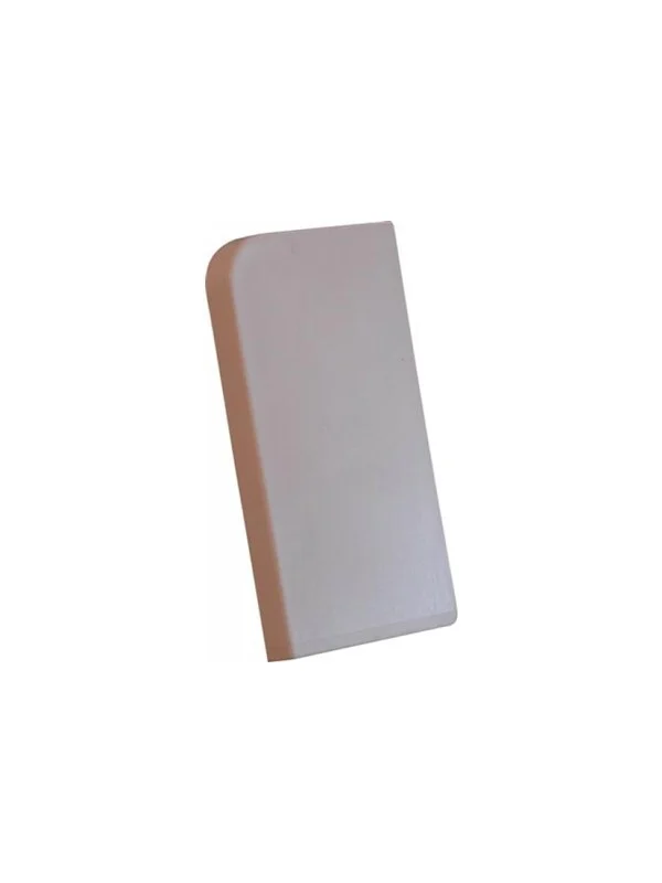 Gabotherm End piece right white