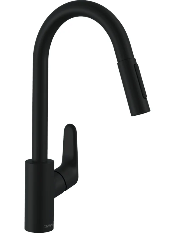 Hansgrohe focus single lever kitchen mixer 240 with pull-out