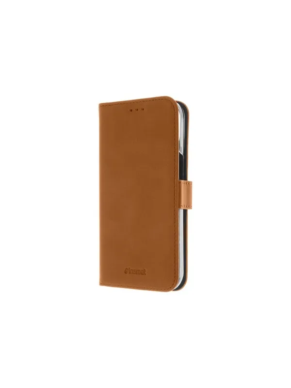 Insmat PREMIUM FLIPCASE IPHONE 15 PRO MAX BROWN
