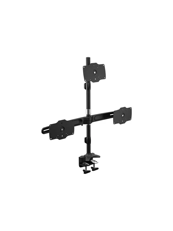 Multibrackets M mounting kit - for 3 LCD displays - black - Max 15 kg - recommended for 24"-34"