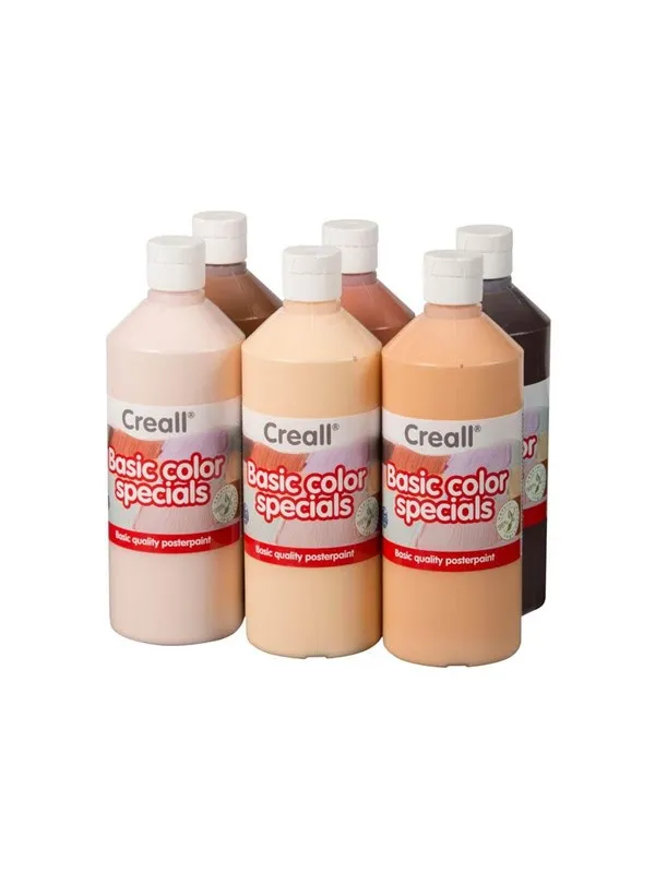 Creall School paint set Colors of the World 6x500ml