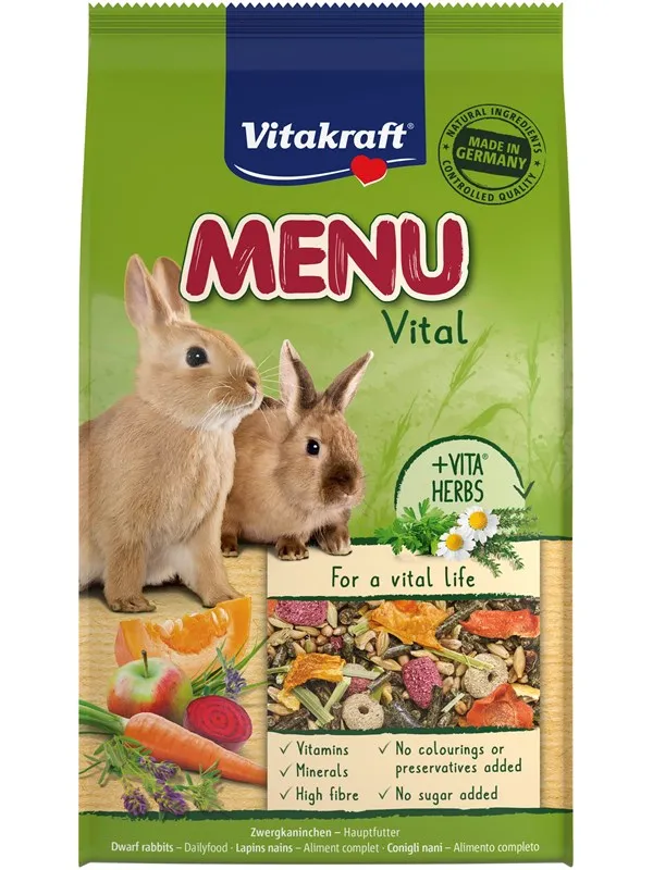 Vitakraft Meny Vital for dvergkaniner