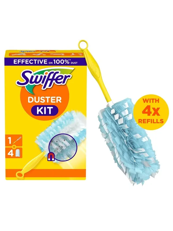 Swiffer Duster Handle + 4 refills