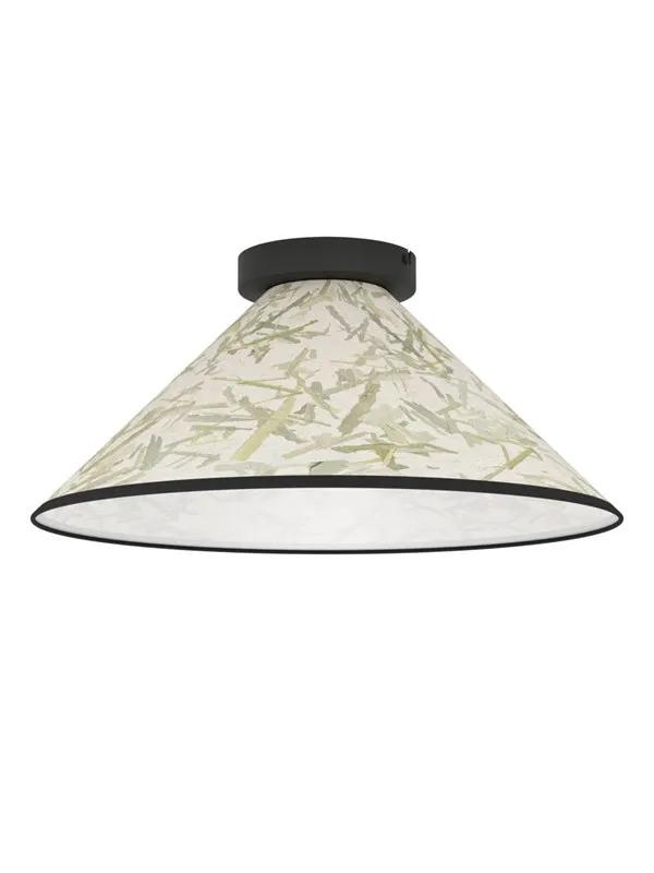 EGLO OXPARK TAK Ø420 3XE27 BAMBUS BLADLYS