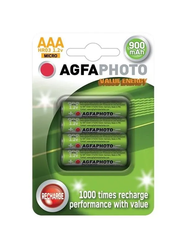 Agfa Photo battery - 4 x AAA - NiMH