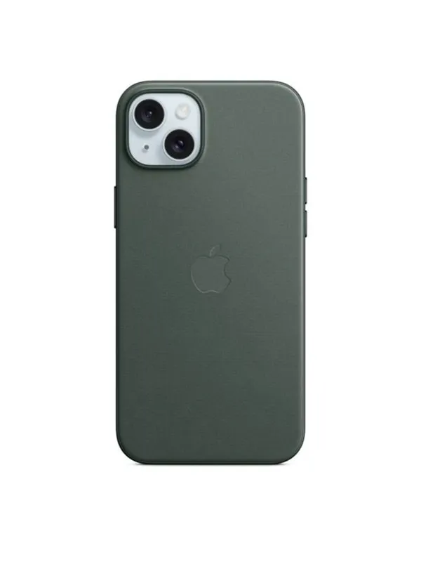 Apple iPhone 15 Plus FineWoven Case with MagSafe - Evergreen