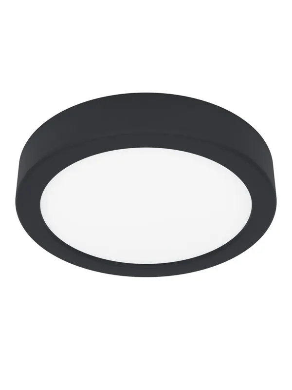 EGLO FUEVA 6 PLAFOND Ø165 CCT 7.5W 1000LM SVART