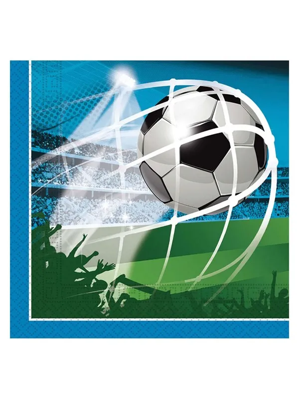Globos Paper Napkins FSC Football Fans 20 pcs.