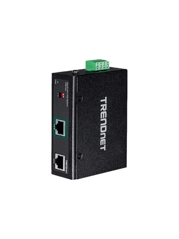 TRENDnet TI-SG104 - PoE splitter - 95 Watt Strømforsyning (PSU) - 95 Watt - ATX - 80 Plus