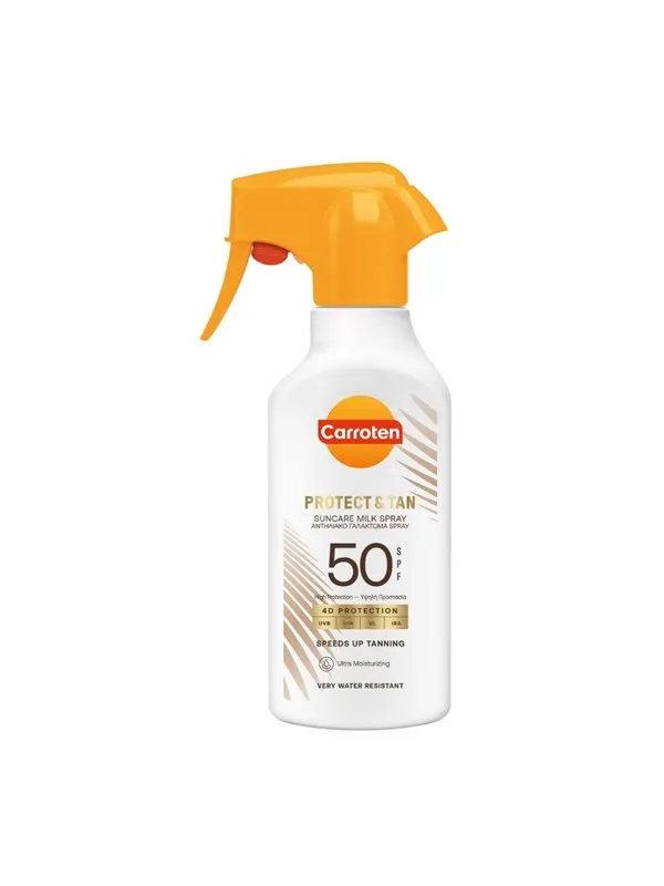 Carroten Protect & Tan Milk Trigger SPF 50 - 270 ml