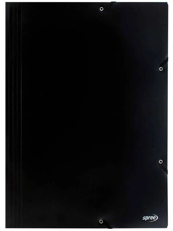 SPREE Elastic folder PP C3 BLACK
