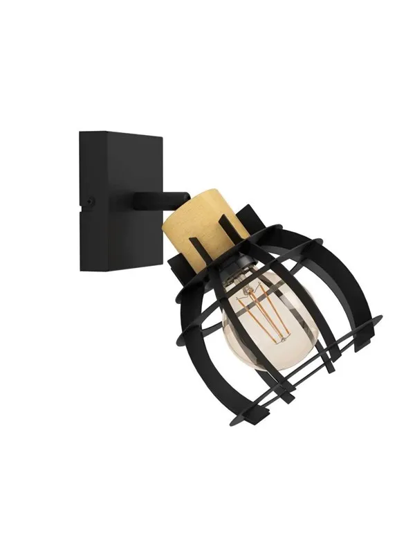 EGLO Stillington 1 black brown