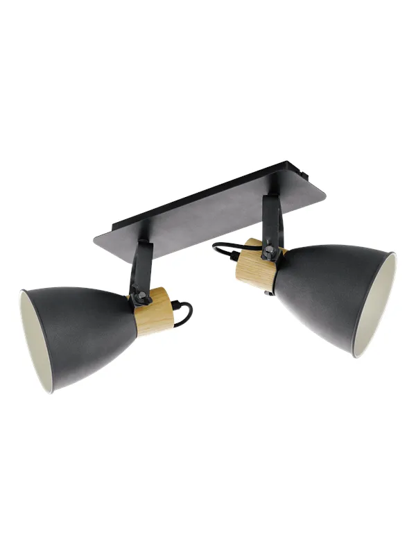 EGLO COSWARTH spot rail 2L black/brown
